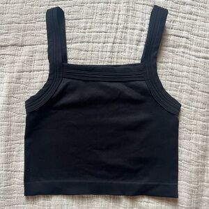 Urban Outfitters Black Cropped Tank